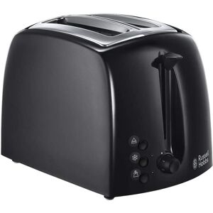 Russell Hobbs 21641 Textures Black 2 Slice Plastic Toaster