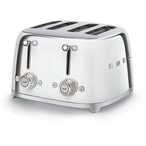 Smeg TSF03SSUK 50s Retro Style 4 Slice Toaster-Stainless Steel