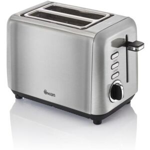 Swan ST14015N TownHouse 2 Slice Toaster - Stainless Steel