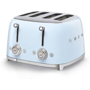 Smeg TSF03PBUK 50s Style Four Slice Toaster - Pastel Blue