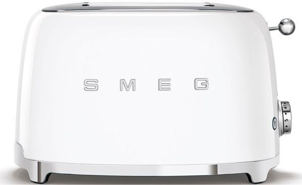 Smeg TSF01WHUK 50s Retro 2 Slice Toaster-White