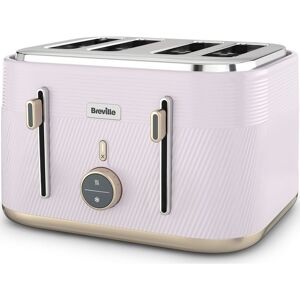 Breville VTT998 Oblig Collection 4 Slice Toaster Lilac & Pale Gold