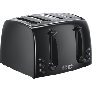 Russell Hobbs 21651 Textures 4 slice Toaster - Black