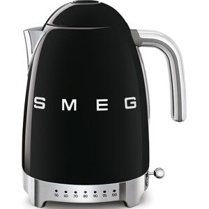 Smeg KLF04BLUK 50`s Style Variable Temperature Kettle - Black