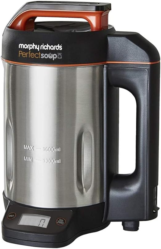 Morphy Richards X-501025 Perfect Soup Maker with Scales Stainless Steel