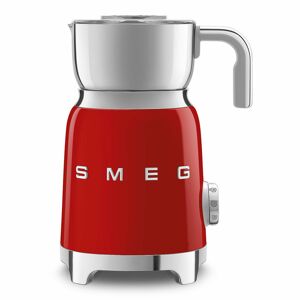 Smeg MFF11RDUK 50s Retro Design Milk Frother in Red with Tritan TM Renew