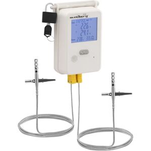 Steinberg Systems Data logger temperature + humidity - LCD - -50 - 350 ℃ - 0 to 100 % RH - USB / WiFi SBS-MMF-100