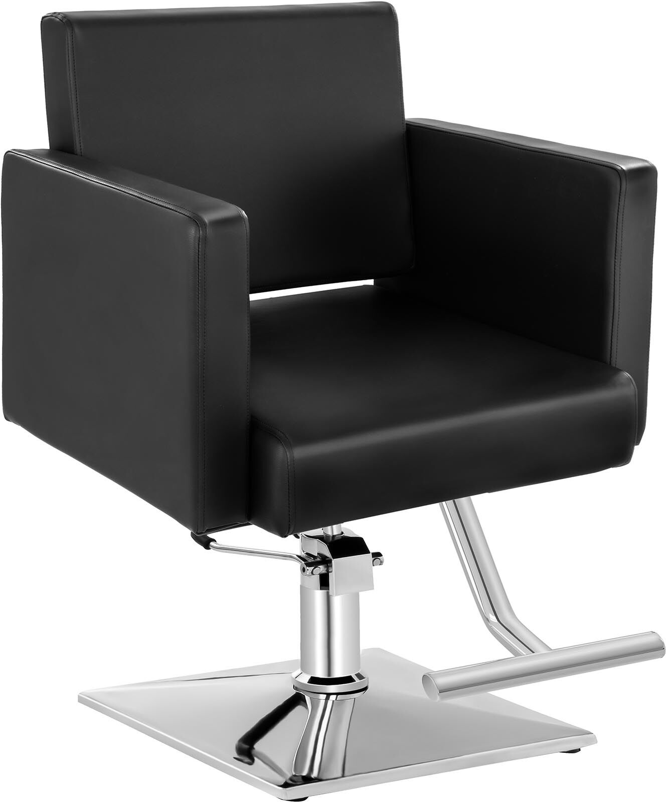 physa Barber Chair with Footrest BEDFORD BLACK PHYSA BEDFORD BLACK SET physa Barber Chair with Footrest BEDFORD BLACK PHYSA BEDFORD BLACK SET