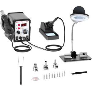 Stamos Soldering Set Soldering Station - 60 Watt - LED Display + Accessoires S-LS-4