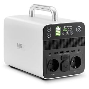 MSW Portable power station - 512 Wh - up to 1.4 kW - 100 - 240 V - with built-in inverter MSW-POWER 700