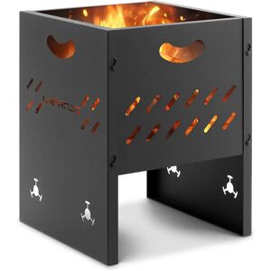 Uniprodo Fire bowl - 30 x 30 x 40 cm - interlocking UNI_FP_110