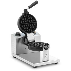 Waffle Maker - round - 4 small waffles - 1200 W - Royal Catering RCWM-1200-R1
