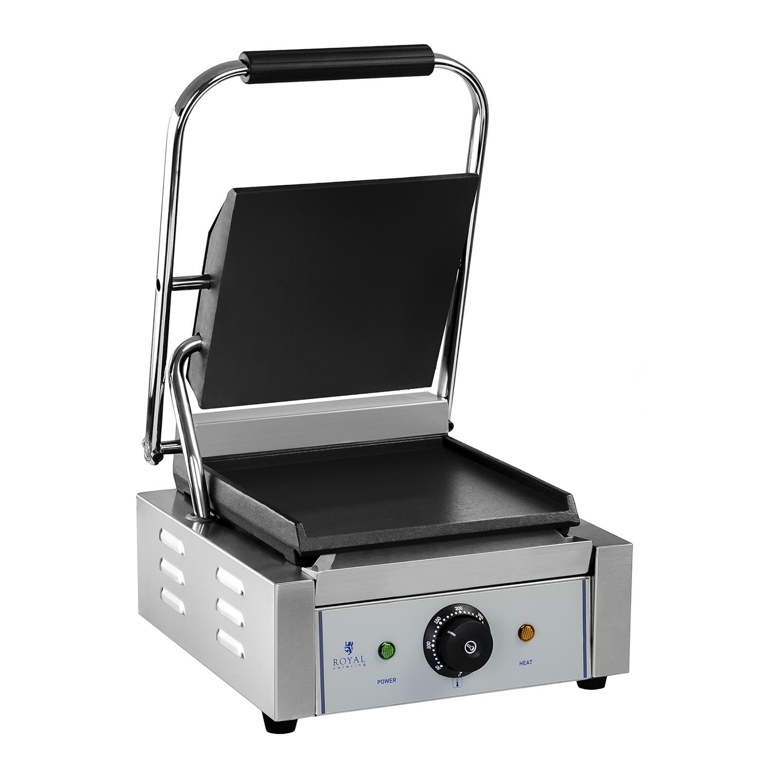 Royal Catering Contact Grill - smooth - 1,800 W RCKG-1800-F