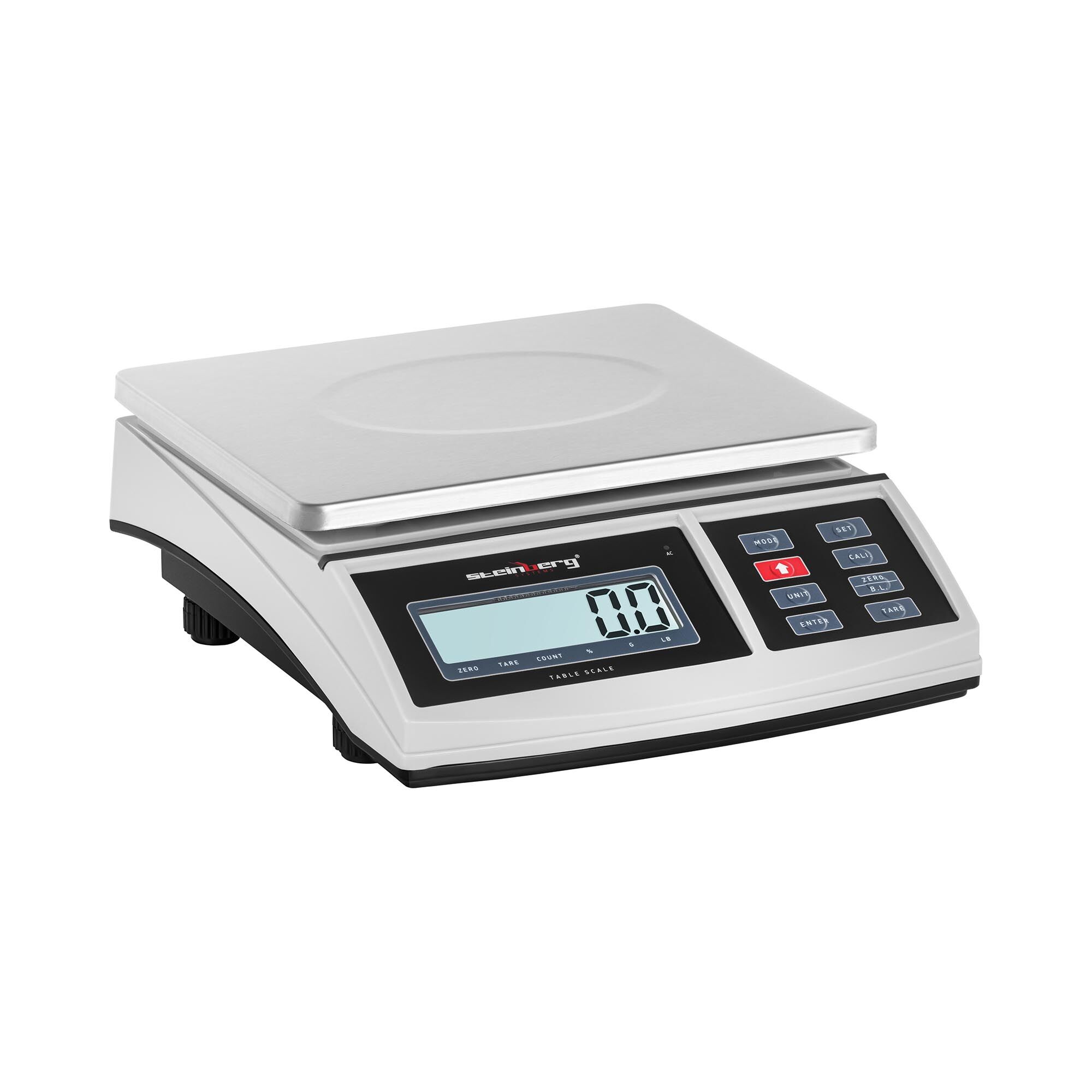 Steinberg Systems Table Scale - 15 kg / 0.5 g - 21 x 27 cm - LCD SBS-TW-15C Steinberg Systems Table Scale - 15 kg / 0.5 g - 21 x 27 cm - LCD SBS-TW-15C