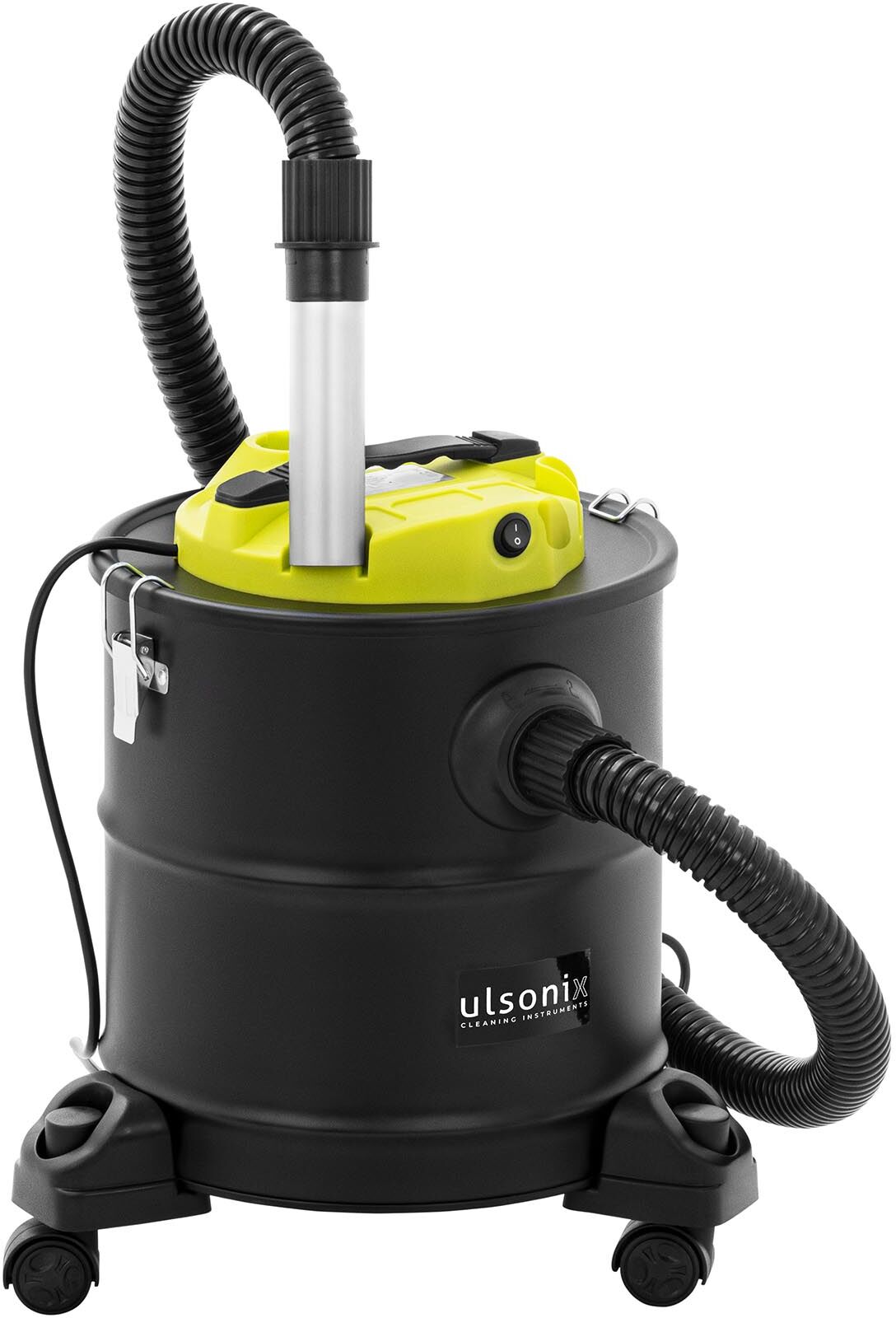 ulsonix Factory second Ash Vacuum - 1,200 W - SPCC - HEPA filter - wheels ASHCLEAN 20BW ulsonix Factory second Ash Vacuum - 1,200 W - SPCC - HEPA filter - wheels ASHCLEAN 20BW