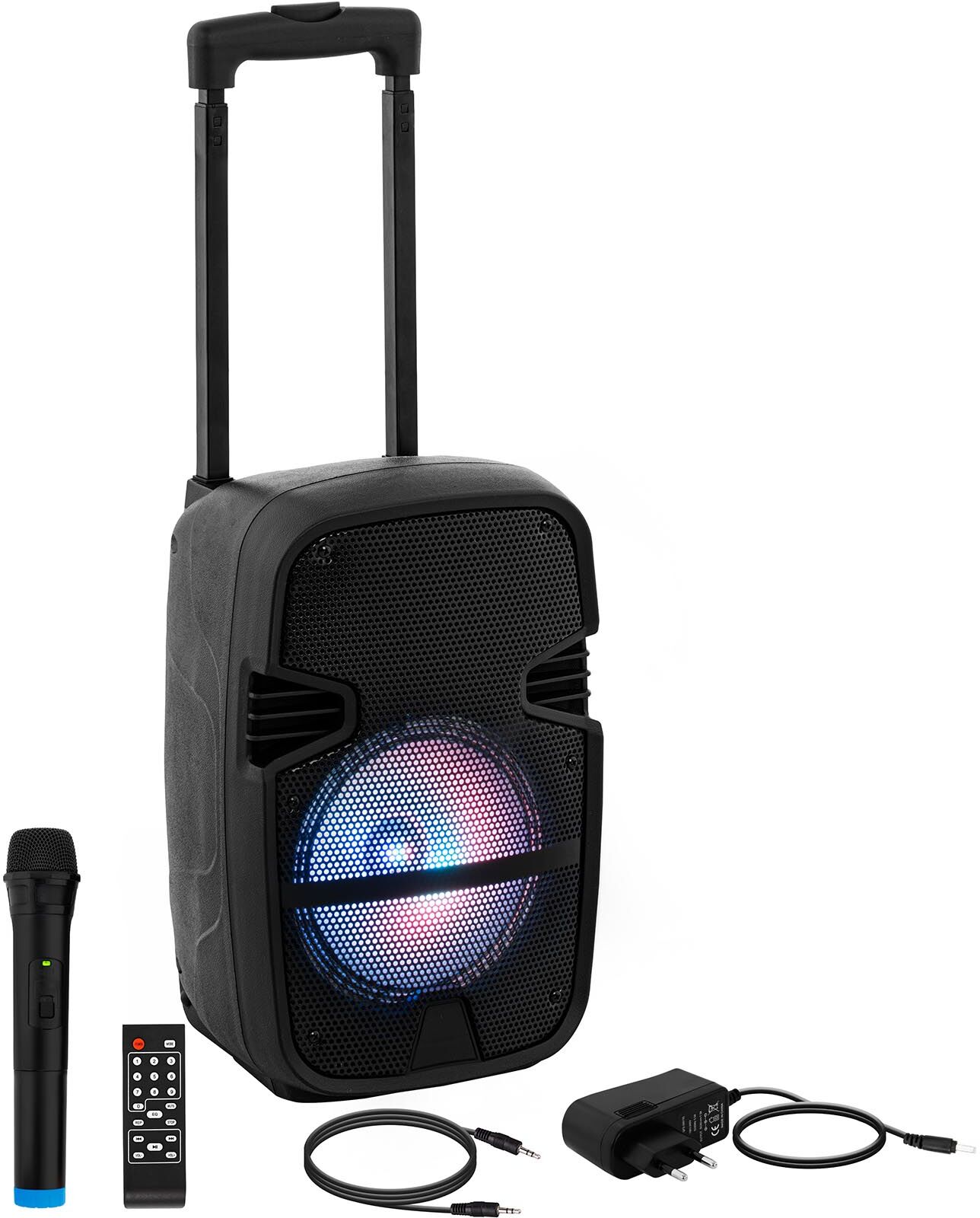 Uniprodo Portable PA System - microphone - remote control - 15 W CON.PAS8-01 Uniprodo Portable PA System - microphone - remote control - 15 W CON.PAS8-01