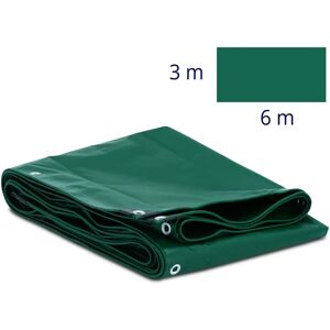 Wiesenfield Tarpaulin - with eyelets - 600 x 300 cm - PVC - 650 g/m² WIE-PVC-3-6