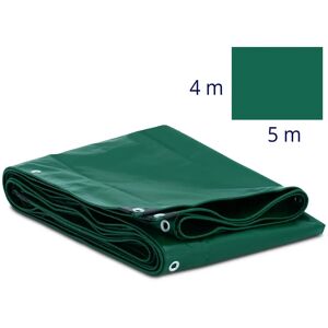 Wiesenfield Tarpaulin - with eyelets - 500 x 400 cm - PVC - 650 g/m² WIE-PVC-4-5