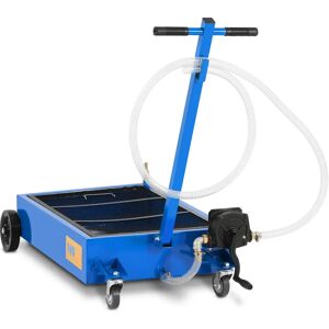 MSW Mobile Oil Drain Pan - 55 L - hand pump MSW-WOT-50