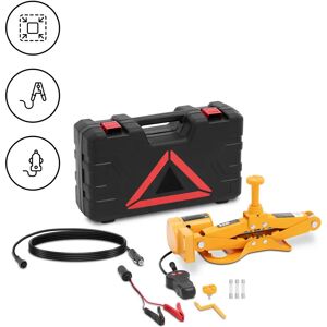 MSW Electric Car Jack - 12 V - 3 t - wheel change set - scissor jack MSW-ECJ-12-02