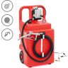 MSW Mobile filling station - with electric pump, tap and wheels - 120 l - 62 l/min MSW-PFT-120-P