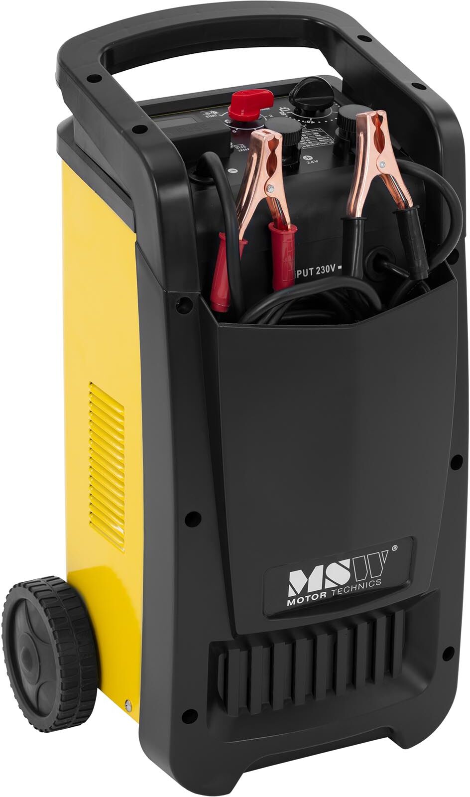 MSW Car Battery Charger - jump start - 12/24 V - 100 A - compact S-CHARGER-65A.3
