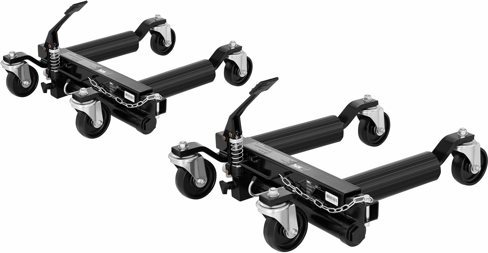 MSW Hydraulic Wheel Dolly - 680 kg each - 380 to 660 mm - 2 pcs MSW-HRH-680 MSW Hydraulic Wheel Dolly - 680 kg each - 380 to 660 mm - 2 pcs MSW-HRH-680