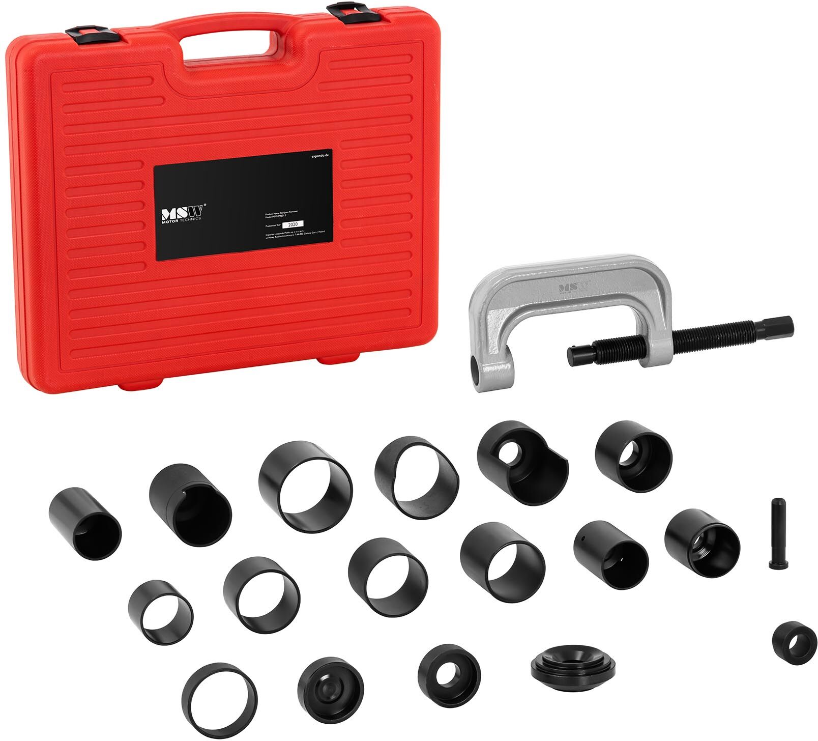 MSW Ball Joint Separator - 21 pcs. MSW-MBJ21.2 MSW Ball Joint Separator - 21 pcs. MSW-MBJ21.2