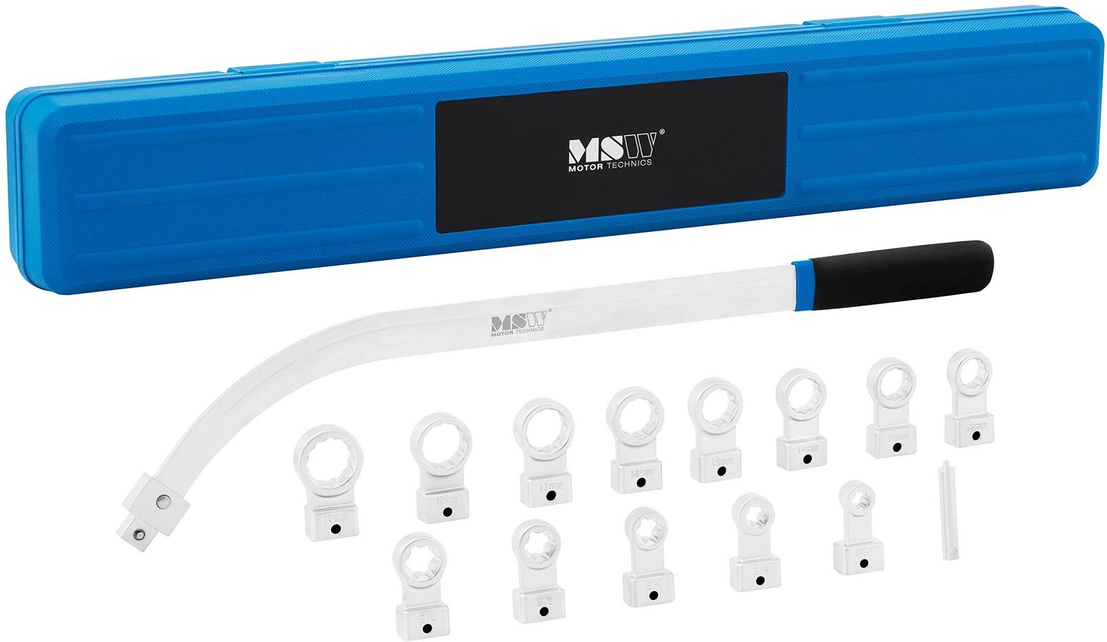 MSW Tensioner Pulley Wrench Set - universal - 15 pcs. MSW-ETT-31 MSW Tensioner Pulley Wrench Set - universal - 15 pcs. MSW-ETT-31