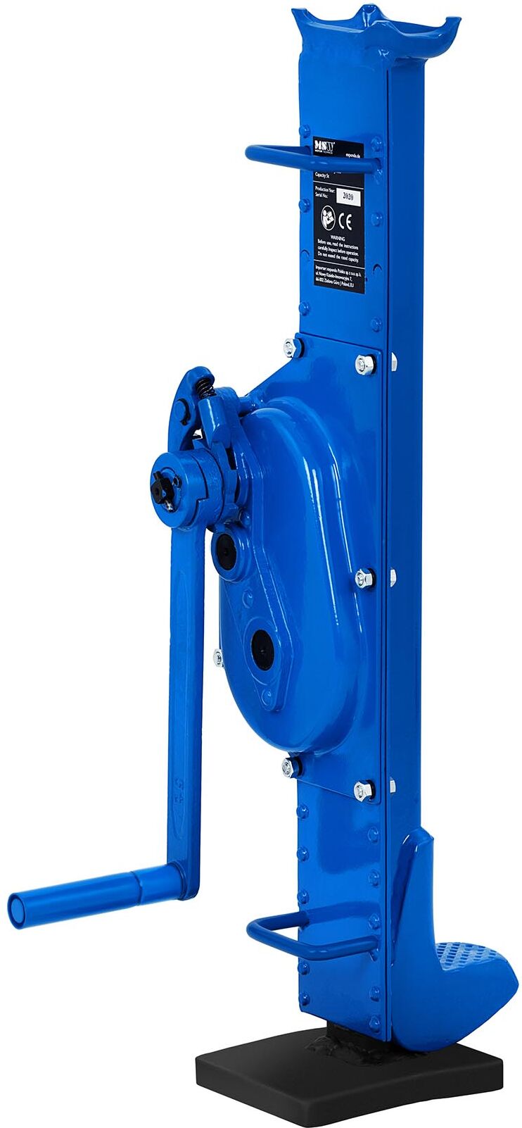 MSW Rack and Pinion Jack - 5,000 kg MSW-RPJ5000 MSW Rack and Pinion Jack - 5,000 kg MSW-RPJ5000