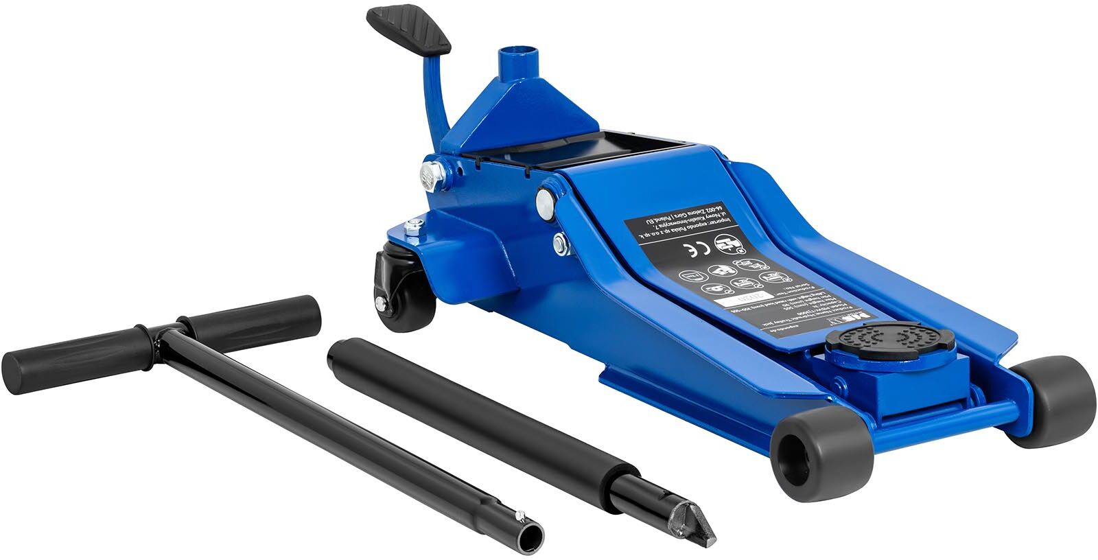 MSW Rolling Floor Jack - 3,000 kg - 95 to 505 mm MSW-TJ3000 MSW Rolling Floor Jack - 3,000 kg - 95 to 505 mm MSW-TJ3000