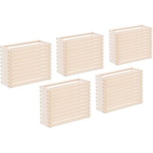 Wiesenfield Langstroth Honeycomb Frames - groove for centre wall - pine - height 159 mm - 10 pcs. WIE-BK-15