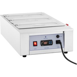 Chocolate Melter - 3 x 3.2 l - up to 100 °C - Royal Catering RC_CMM_02 Chocolate Melter - 3 x 3.2 l - up to 100 °C - Royal Catering RC_CMM_02