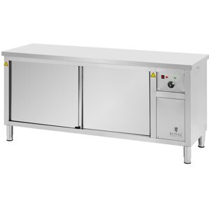 Royal Catering Plate Warmer - 180 x 60 x 85 cm - 30-80°C - Stainless Steel Royal Catering Plate Warmer - 180 x 60 x 85 cm - 30-80°C - Stainless Steel