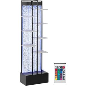 Uniprodo Water Wall - with shelf - LED / RGB - remote control - 55 x 30 x 187 cm UNI_WATER_49