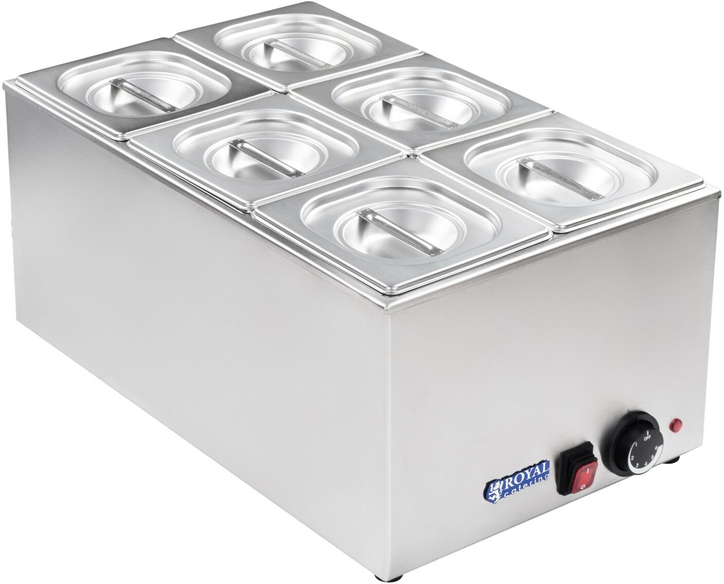 Royal Catering Bain-marie - GN container - 1/6 RCBM-1/6-150-GN Royal Catering Bain-marie - GN container - 1/6 RCBM-1/6-150-GN
