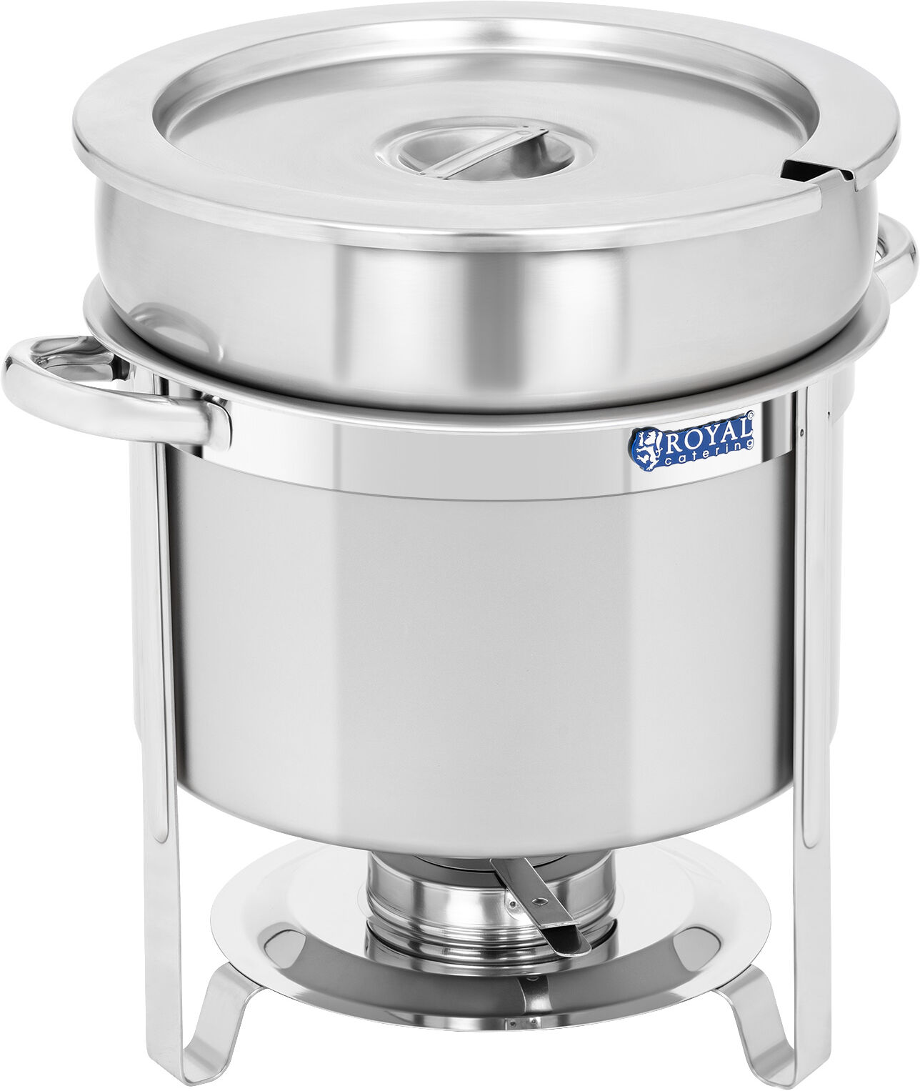 Royal Catering Chafing Dish - round - 10.5 L RCCD-11-220 Royal Catering Chafing Dish - round - 10.5 L RCCD-11-220