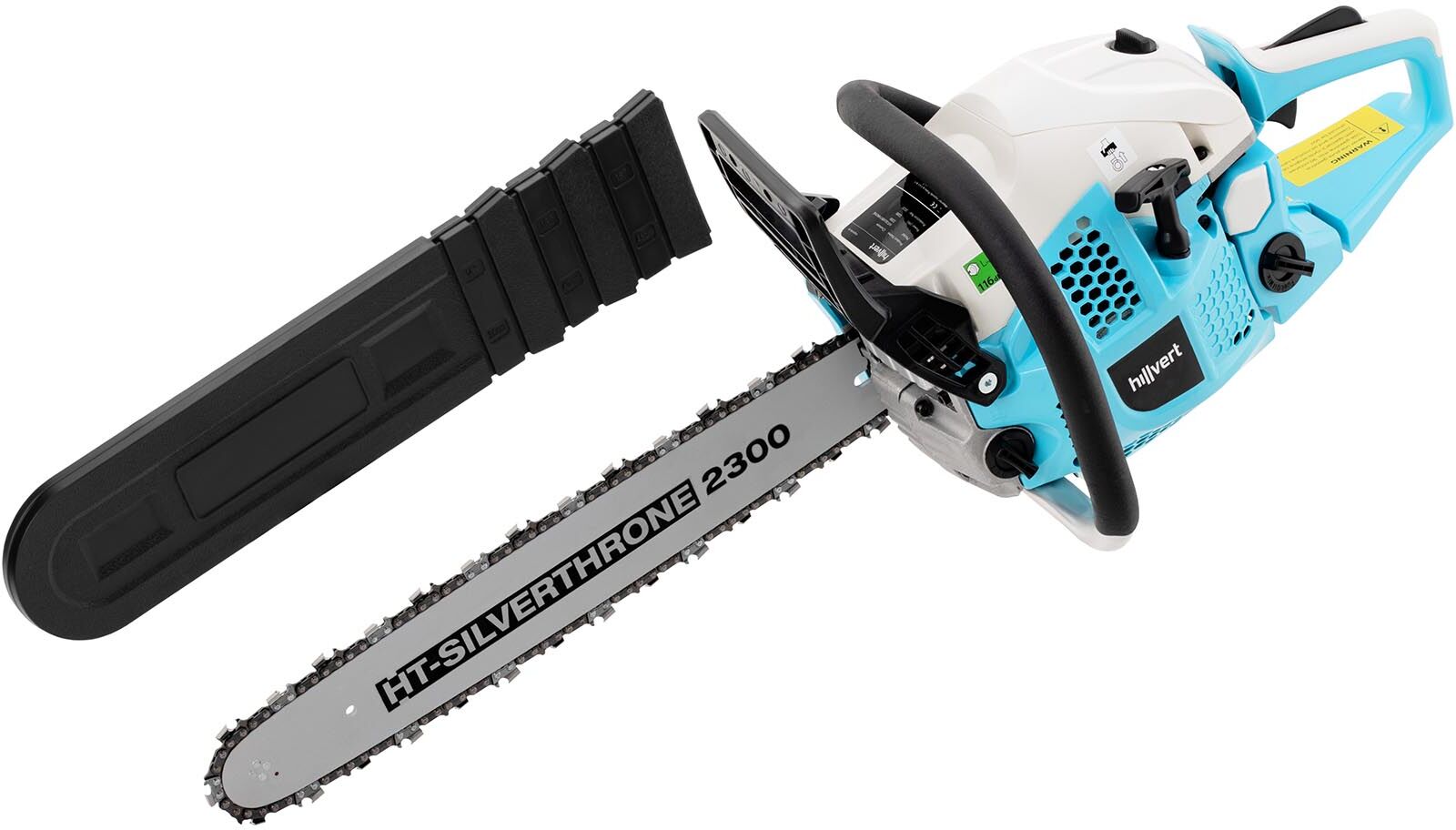 hillvert Chainsaw - 2,300 W - 45.5 cm HT-SILVERTHRONE 2300 hillvert Chainsaw - 2,300 W - 45.5 cm HT-SILVERTHRONE 2300