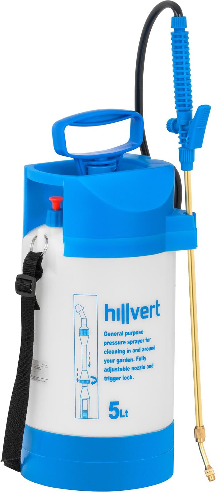 hillvert Pressure Sprayer - 5 L HT-COLUMBIA-5L hillvert Pressure Sprayer - 5 L HT-COLUMBIA-5L