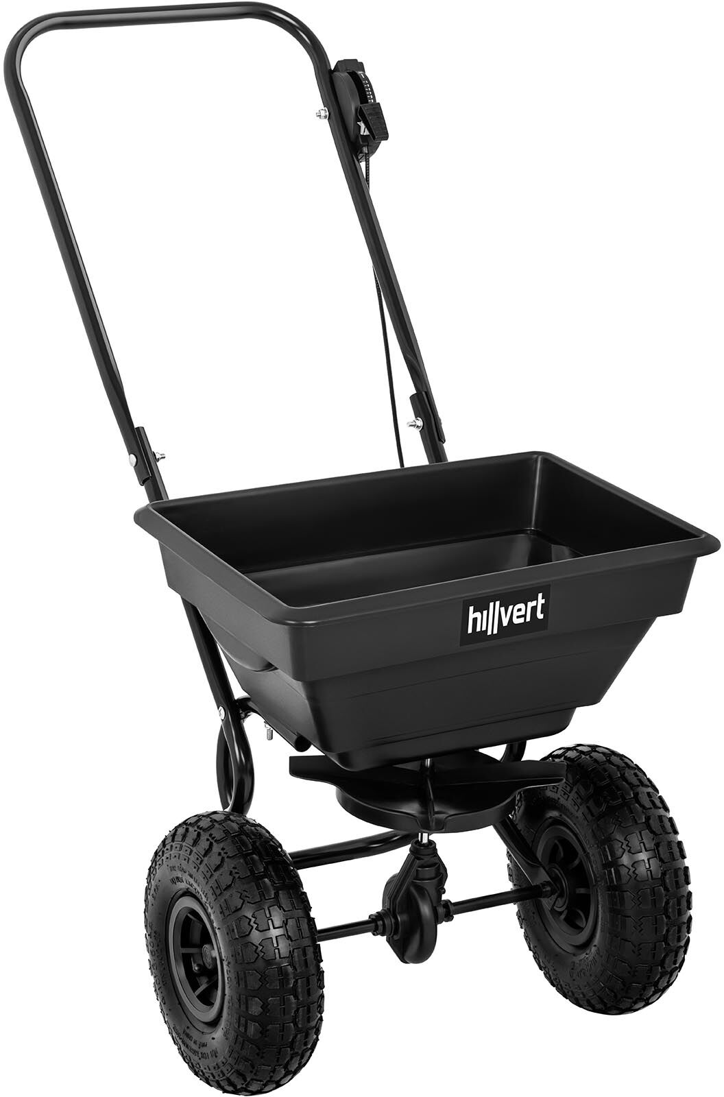 hillvert Seed Spreader - 14 L - spreading width 1 to 3 m HT-TEMPLE-1 hillvert Seed Spreader - 14 L - spreading width 1 to 3 m HT-TEMPLE-1