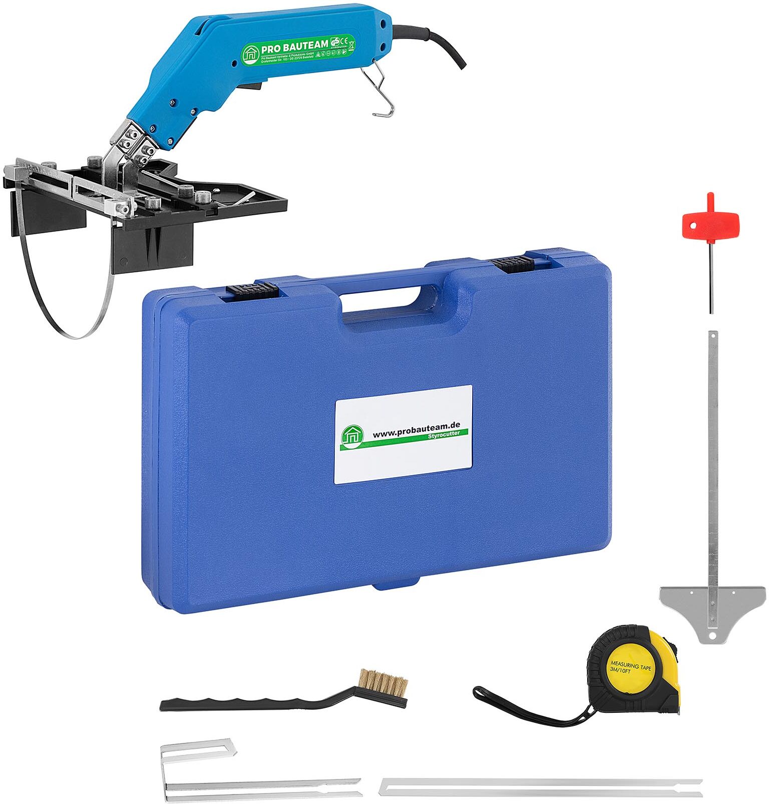 Pro Bauteam Foam Cutter with a Notch Blade - 190 W STYRO CUTTER PBT01 Pro Bauteam Foam Cutter with a Notch Blade - 190 W STYRO CUTTER PBT01