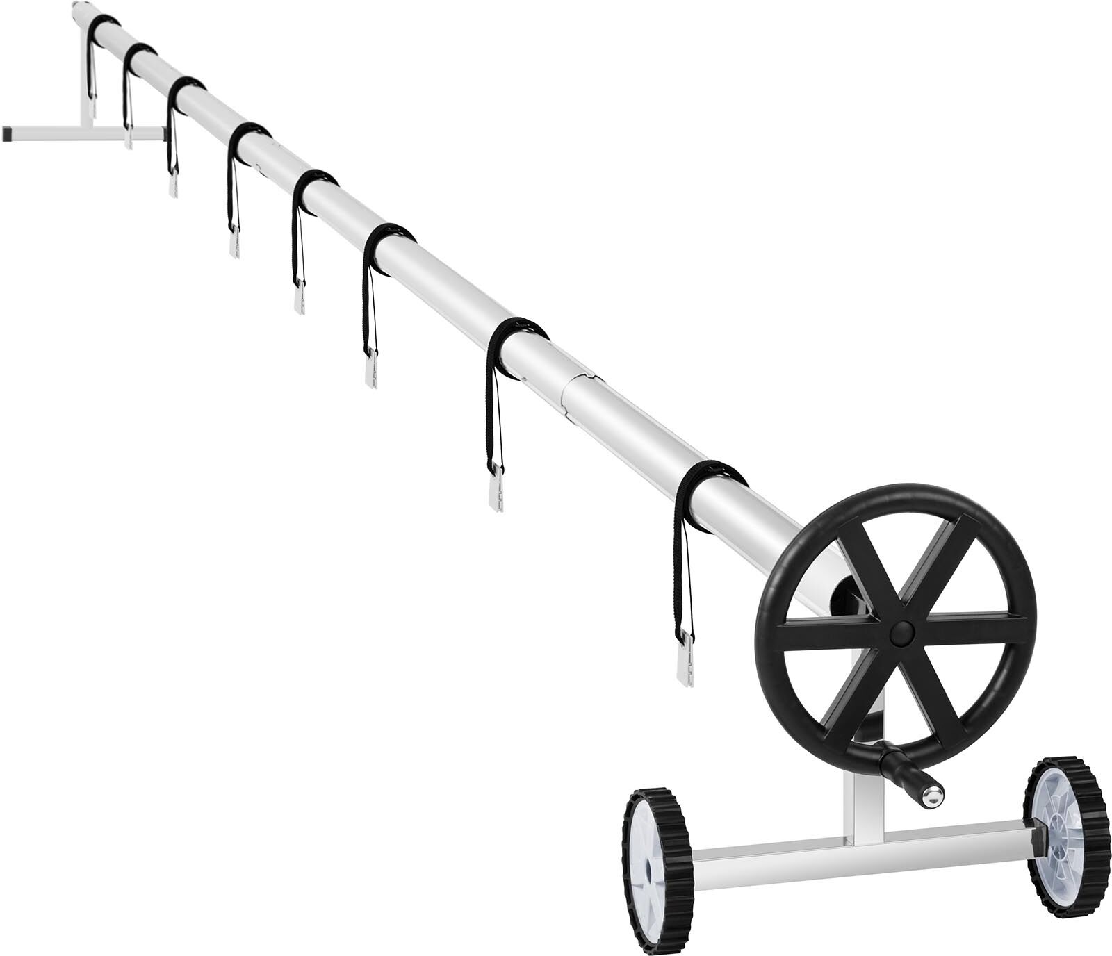 Uniprodo Pool retractor - 3.0 to 5.7 m - Mobile - Stainless steel - Incl. 8 straps UNI_POOL_REEL_570 Uniprodo Pool retractor - 3.0 to 5.7 m - Mobile - Stainless steel - Incl. 8 straps UNI_POOL_REEL_570