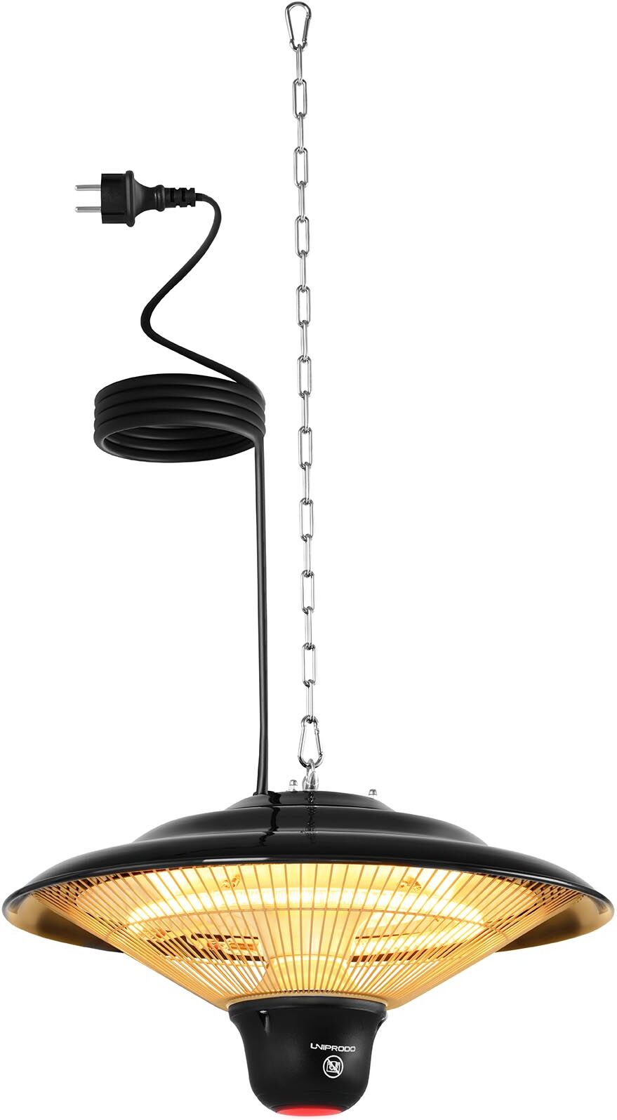 Uniprodo Wisząca lampa grzewcza / Hanging heating lamp / Hängende Heizlampe UNI_HEATER_06 Uniprodo Wisząca lampa grzewcza / Hanging heating lamp / Hängende Heizlampe UNI_HEATER_06