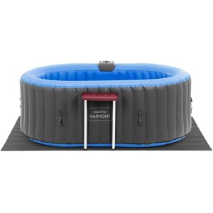 Uniprodo Inflatable Hot Tub - 550 l - 2 person - 100 jets UNI_POOLS_21