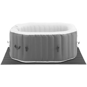 Uniprodo Inflatable Hot Tub - 600 l - 4 person - 110 jets UNI_POOLS_22