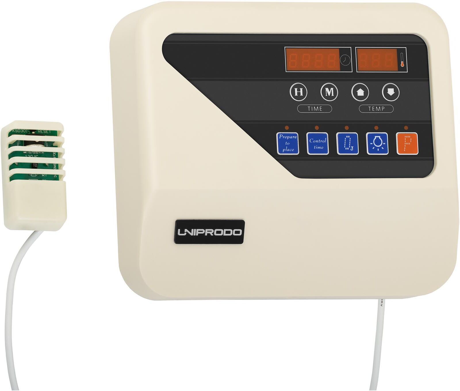 Uniprodo Factory second Sauna Control Panel - LED display UNI_SAUNA_C04 Uniprodo Factory second Sauna Control Panel - LED display UNI_SAUNA_C04