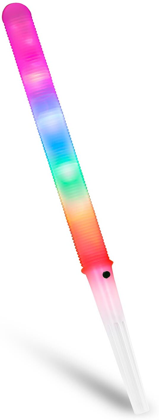 Royal Catering LED Cotton Candy Sticks - 7 modes - BPA-free plastic - batteries included - 100 pcs RCBL-LEDSB Royal Catering LED Cotton Candy Sticks - 7 modes - BPA-free plastic - batteries included - 100 pcs RCBL-LEDSB