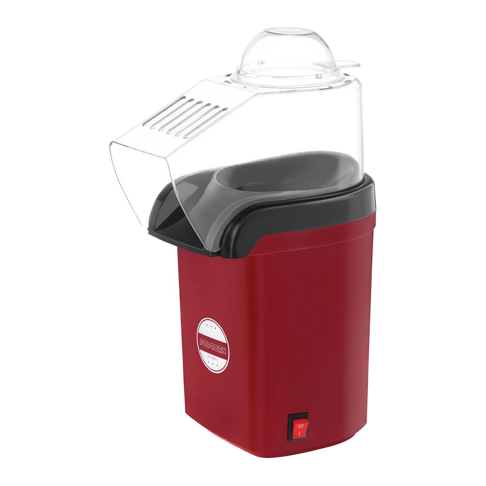 Bredeco Air Popcorn Maker - Red BCPK-1200-W