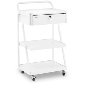 physa Beauty Trolley - 1 lockable drawer - 3 shelves - max. storage capacity 80 kg - white PHYSA CT-4