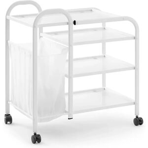 physa Beauty Trolley with 5 L Laundry Bag - 4 glass shelves PHYSA CT-19